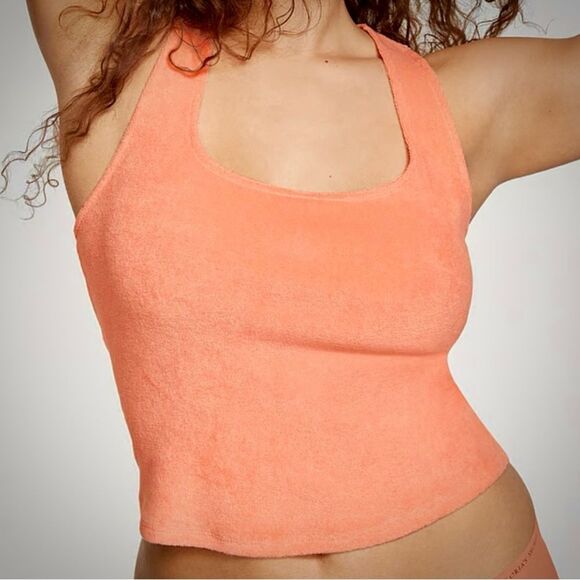 Victoria's Secret Tops - Victoria's Secret Cropped Terry Tank